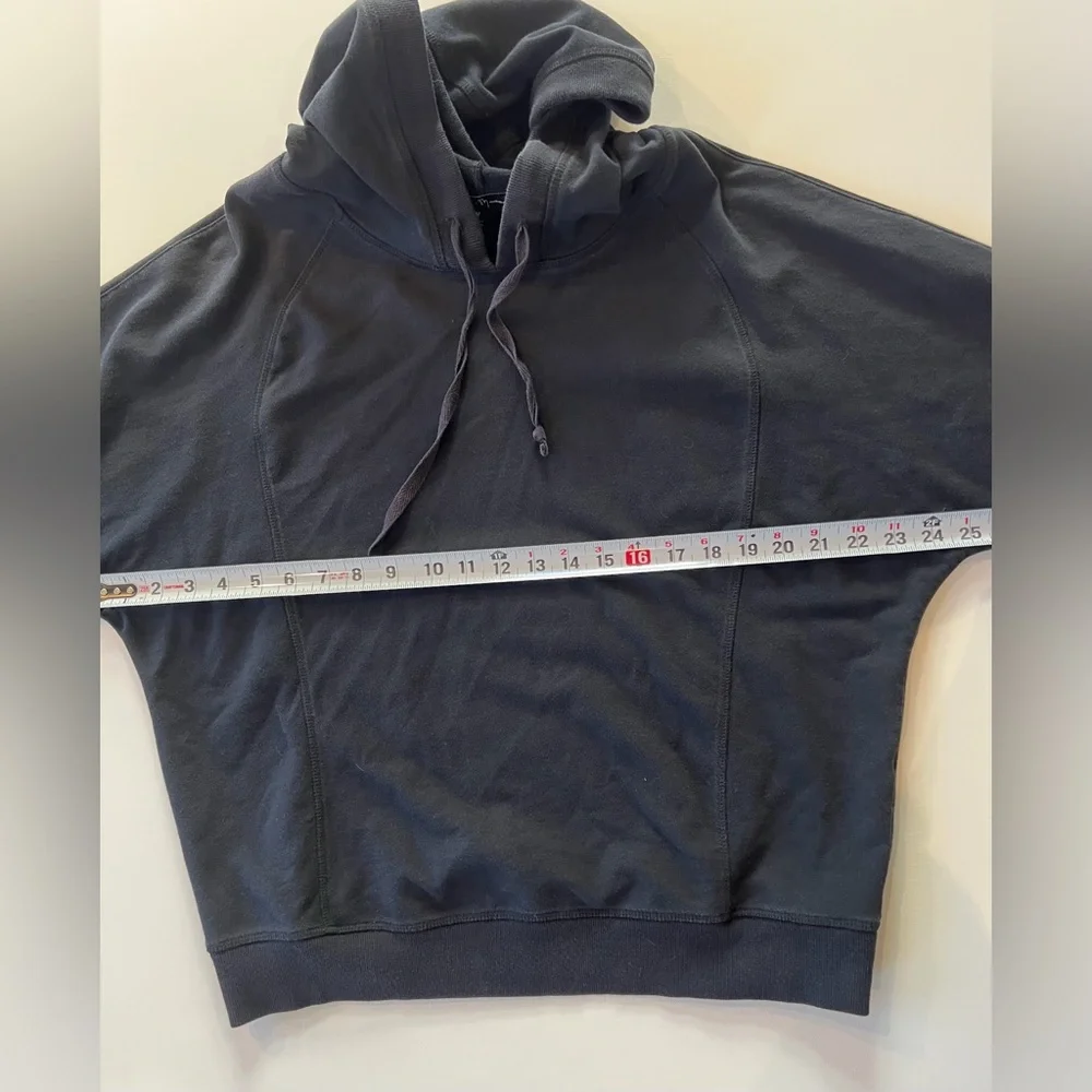Mercer & Madison Black Dolman Sleeve Hoodie - Picture 6 of 9